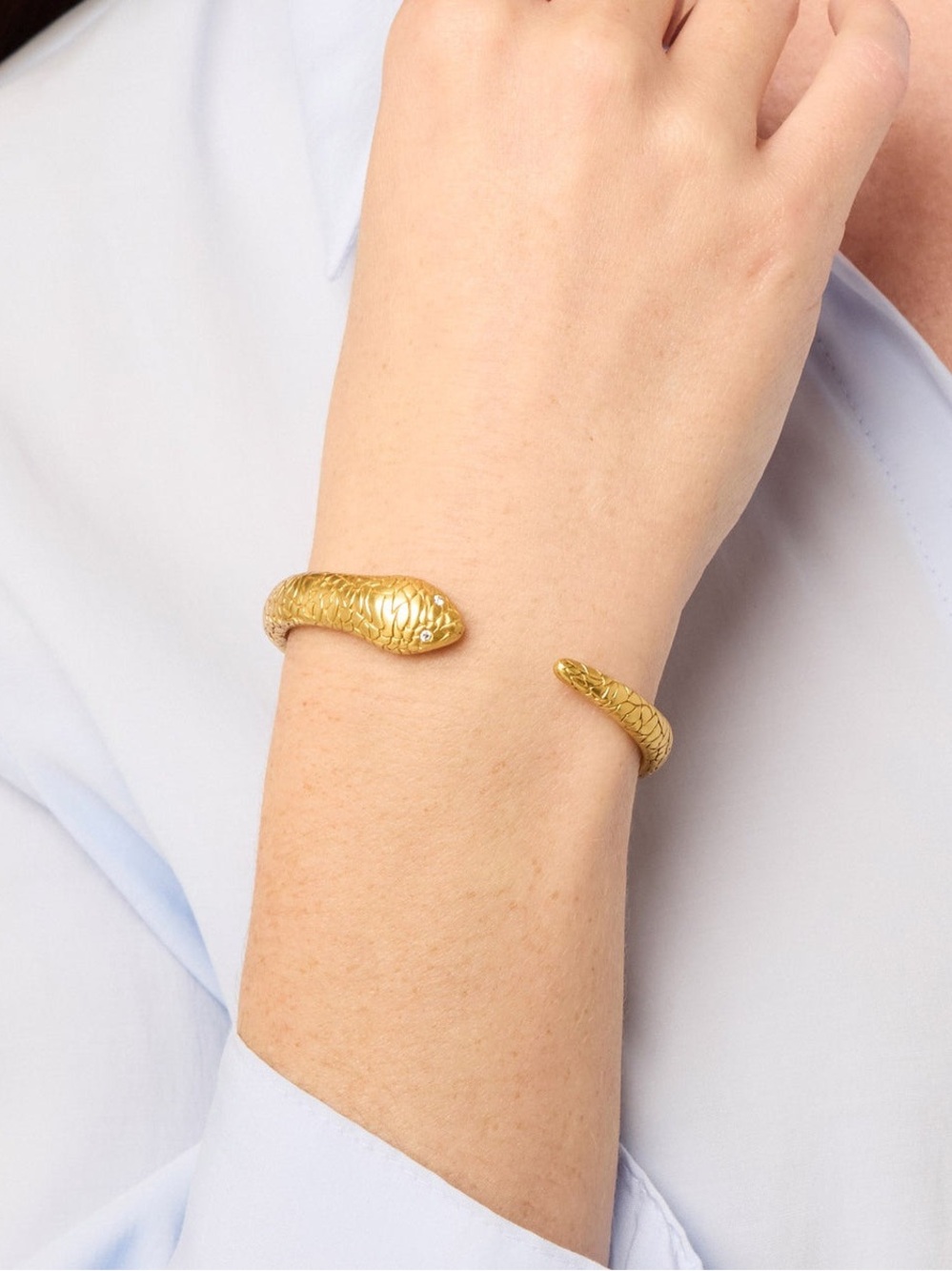NWOT Julie Vos Snake Cuff